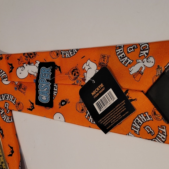 Casper The Friendly Ghost Neck Tie Halloween - Picture 5 of 5